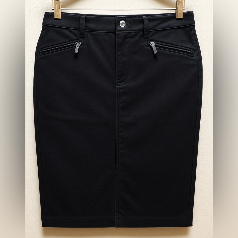 Lauren Ralph Lauren Black Cotton Stretch Skirt
Women’s Size 6